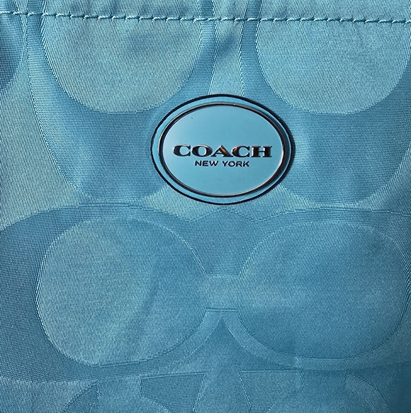 Coach Getaway Signature Nylon Packable Weekender Travel Bag w Original Insert - Picture 3 of 16